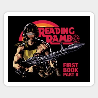 Reading Rambo Sticker